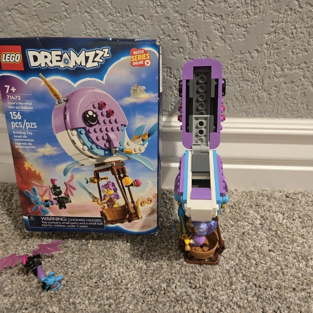 LEGO Dreamzzz: Izzie's Narwhal Hot-Air Balloon (71472), Complete W/instructions‎